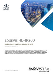 Digital Barriers EDGEVIS IP Series Hardware Installation Manual