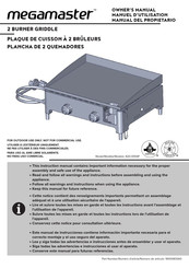 Megamaster 820-0054F Owner's Manual