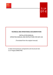 SELT SB400 PRO Installation Manual