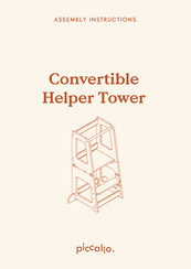 piccalio Convertible Helper Tower Assembly Instructions Manual