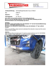 Taubenreuther 5-300 Quick Start Manual