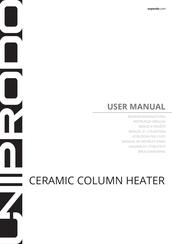 UNIPRODO UNI HEATER 11 User Manual