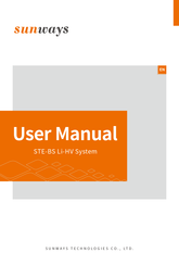 Sunways STE-BS5 User Manual