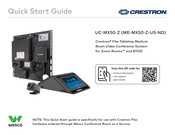 Crestron UC-MX50-Z Quick Start Manual