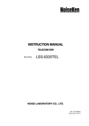 NoiseKen LSS-6330TEL Instruction Manual