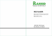 RANKO R55 Maintenance Manual