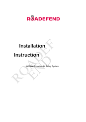 Roadefend RDT600 Installation Instructions Manual