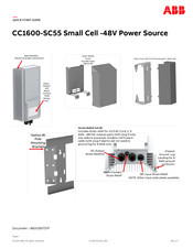 ABB CC1600-SC55 Quick Start Manual