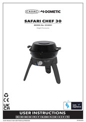 Cadac SAFARI CHEF 30 User Instructions