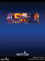 Aristocrat Technologies Mars X Portrait Service Manual