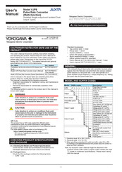 Yokogawa JUXTA VJP8 User Manual