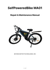 Beyond SelfPoweredBike MA01 Manual