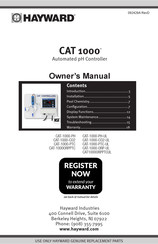Hayward CAT-1000-CO2-UL Owner's Manual