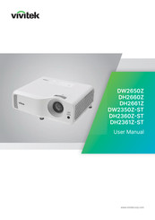 Vivitek DH2661Z User Manual