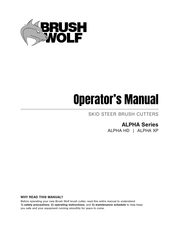 Brush Wolf ALPHA Series Operator's Manual