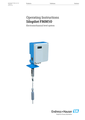 Endress+Hauser Silopilot FMM50 Operating Instructions Manual