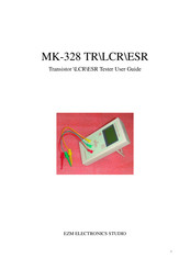 EZM MK-328 TR/LCR/ESR User Manual