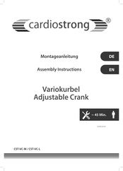 CARDIOSTRONG CST-VC-M Assembly Instructions Manual