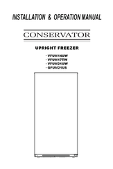 Conservator VFUM21UW Manual