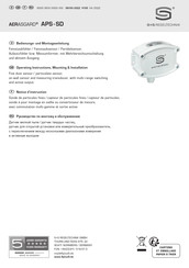 S+S Regeltechnik AERASGARD APS-SD-U Operating Instructions, Mounting & Installation