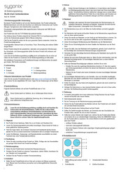 Sygonix 2525296 Operating Instructions Manual