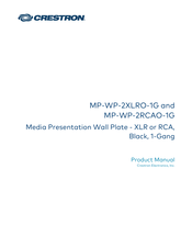 Crestron MP-WP-2RCAO-1G Product Manual