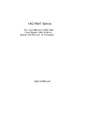Lanner electronics IAC-F847 Series User Manual