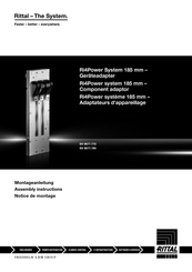 Rittal SV 9677.770 Assembly Instructions Manual
