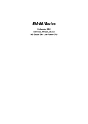 Lanner electronics EM-551Series Manual