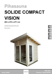 Harvia SOLIDE COMPACT VISION Assemble Instructions