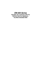 Lanner electronics EM-566 Series Manual