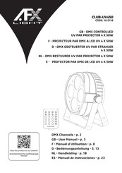 afx light 16-2116 User Manual