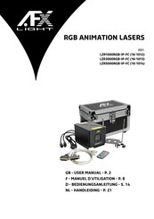 afx light LZR3000RGB-IP-FC User Manual