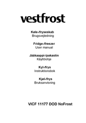 Vestfrost VICF 11177 DOD NoFrost User Manual