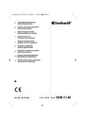 EINHELL GC-PT 2538/1 I AS Original Operating Instructions