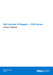 Dell Latitude 14 Rugged 5414 Series Owner's Manual
