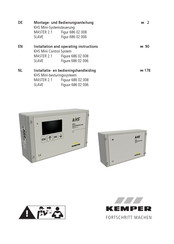 Kemper KHS MASTER 2.1 Installation And Operating Instructions Manual