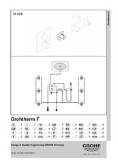 Grohe Grohtherm F 35 028 Manual