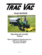 Trac Vac 865 Operating And Assembly Manual