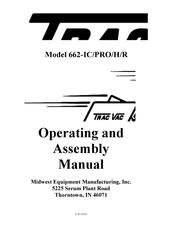 Trac Vac 662-IC Operating And Assembly Manual
