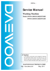 Daewoo DWD-FT1083 Service Manual