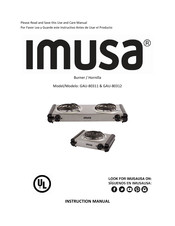 Imusa GAU-80311 Instruction Manual
