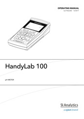 Xylem SI Analytics HandyLab 100 Operating Manual