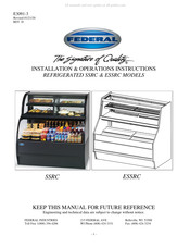 FEDERAL INDUSTRIES SSRC7752 Installation & Operation Instructions