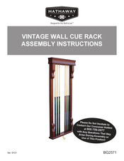 Hathaway BG2571 Assembly Instructions Manual