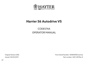 Hayter Harrier 56 Autodrive VS Operator's Manual