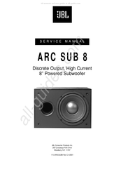 JBL ARC SUB 8 Service Manual
