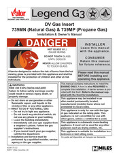 Miles Industries Valor Legend G3 Installation & Owner's Manual