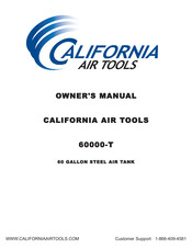 California Air Tools 60000-T Owner's Manual