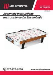 MD SPORTS TP100Y19003 Assembly Instructions Manual